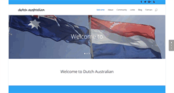 Desktop Screenshot of dutchaustralian.com